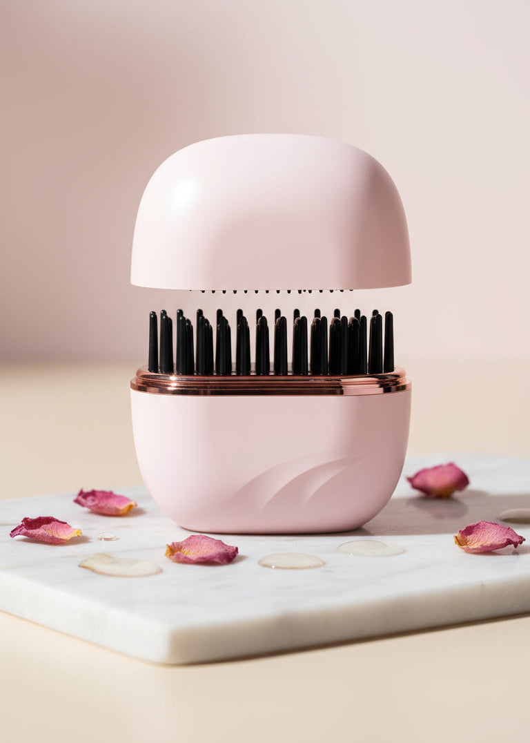 Mini brosse lissante